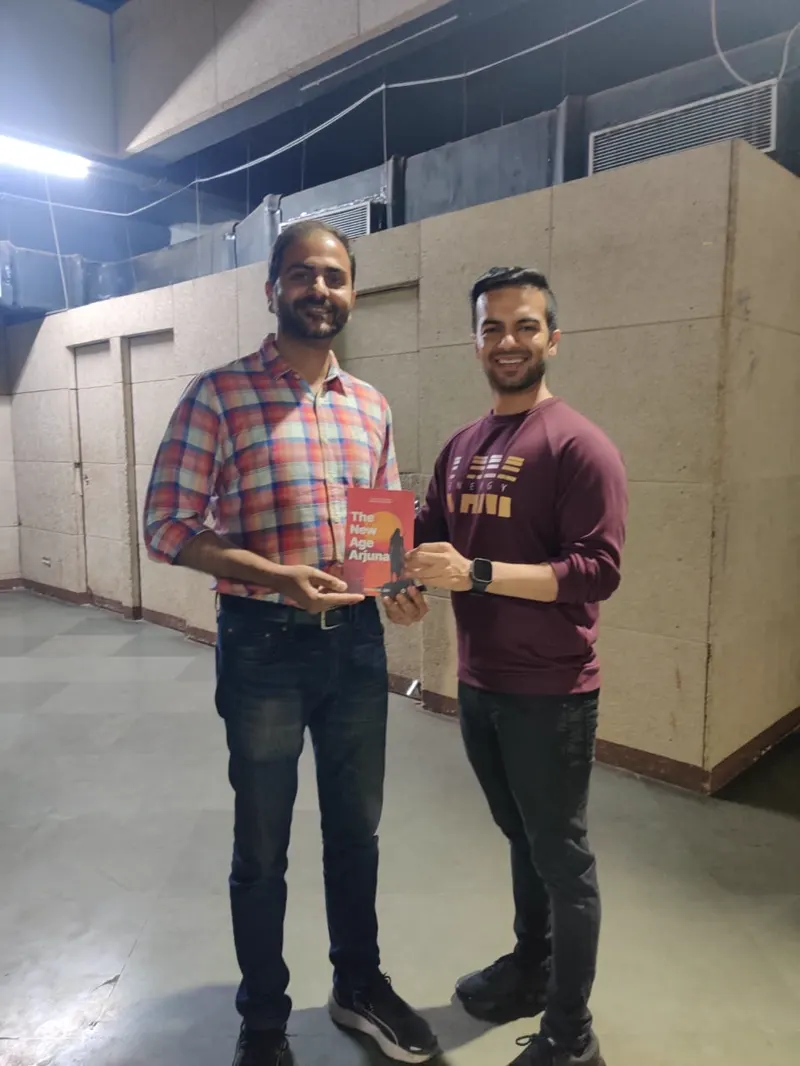 Abhishek Jain with Sneh Desai
