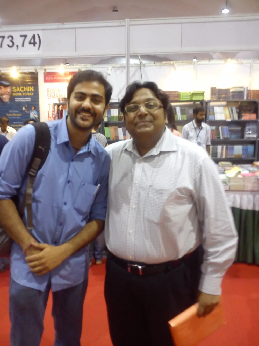 Abhishek Jain with Ashwin Sanghi