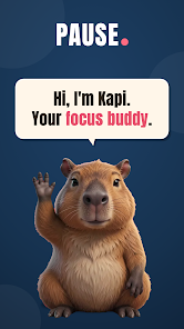 Kapi introduces itself as your focus buddy