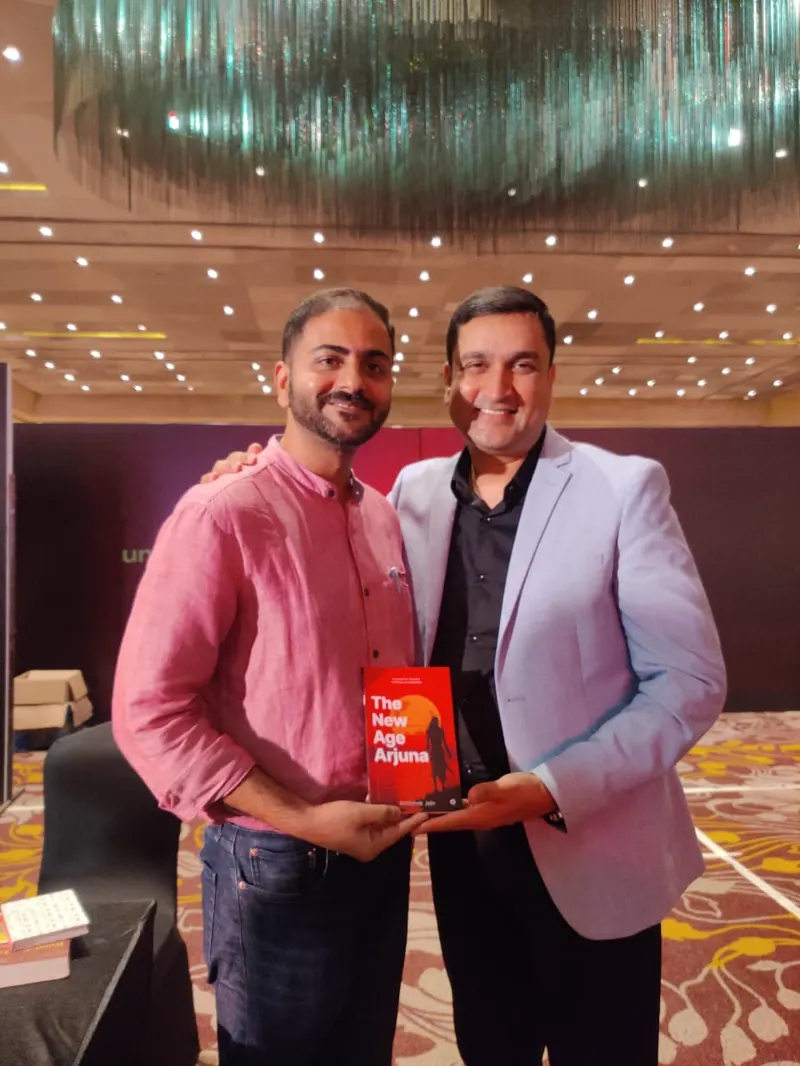Abhishek Jain with Imran Baig
