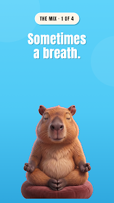 A calming breathing exercise with Kapi