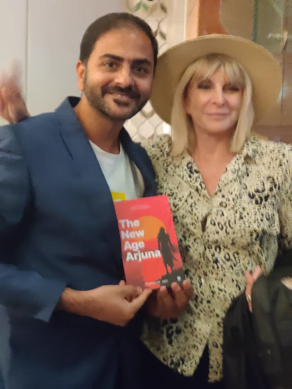Abhishek Jain with Marissa Peer